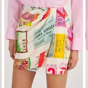 Oroton Silk Skirt (altered to fit a size 6)